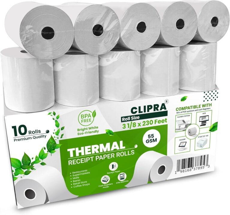 Thermal Paper Receipt Rolls (10 PACK) 1