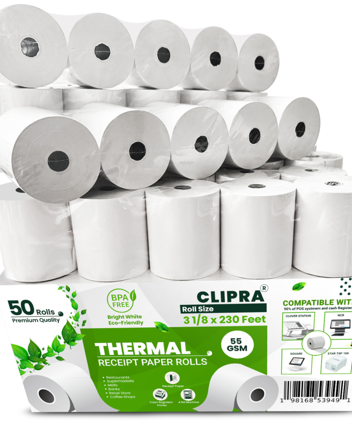 Thermal Paper Receipt Rolls 50